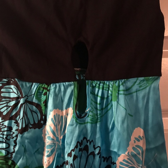 Bebe butterfly silk dress - Picture 14 of 16